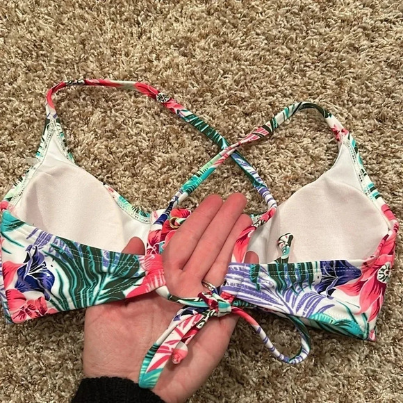 Tropical Bikini Top | Bikini Top | Swim | Swimwear | Swim Top | Vacation | - Picture 9 of 12